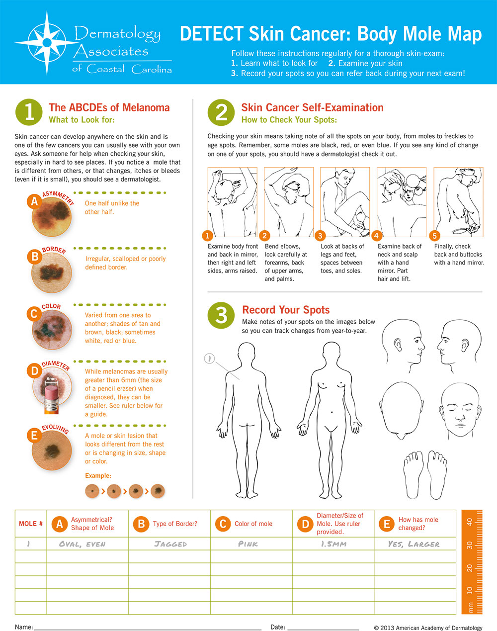 Melanoma patient education page 2